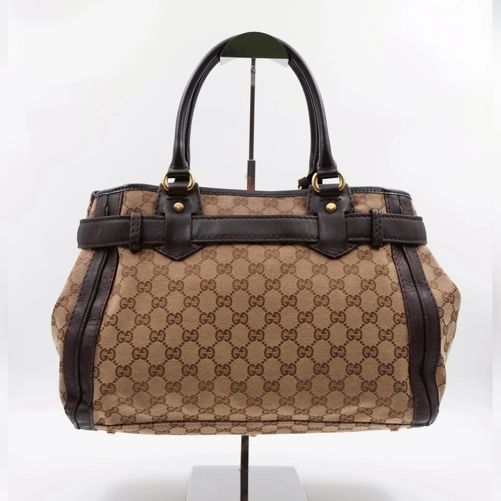 BW08 💕 GUCCI Monogram GG Running Tote - Picture 4 of 13